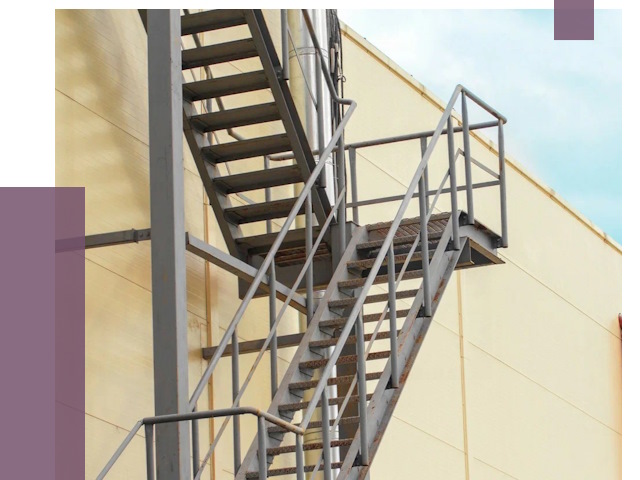 Пожарные лестницы в Шахтах от 13024 руб. — монтаж и продажа | ПРОЛЁТ-Шхт