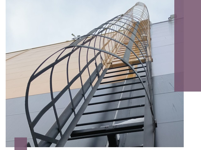 Изготовление и монтаж пожарных лестниц в Шахтах профессионально