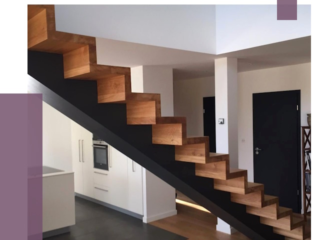 Изготовление деревянных лестниц в Шахтах от 92251 руб. | ПРОЛЁТ-Шхт