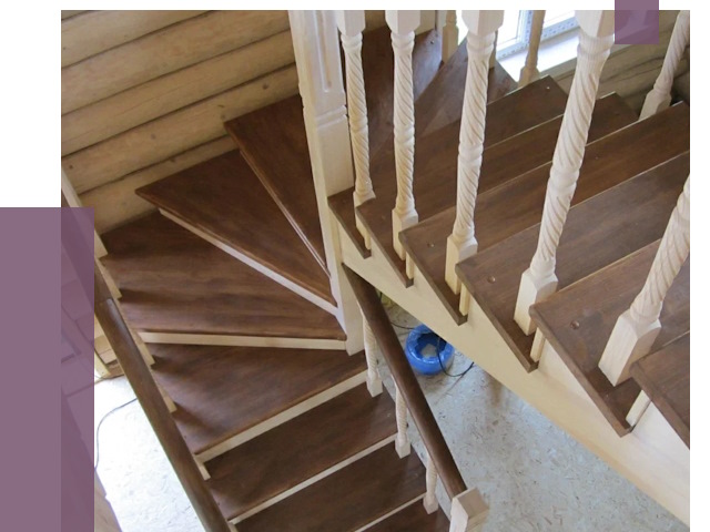 Реставрация деревянных лестниц в Шахтах от 4558 руб.