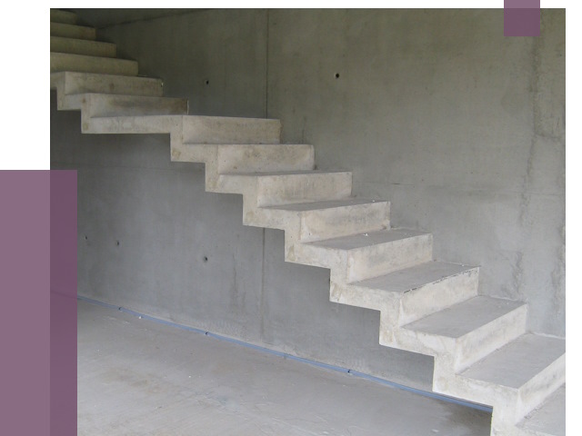 Бетонные лестницы в Шахтах от 20078 руб. под ключ | ПРОЛЁТ-Шхт