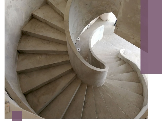 Монтаж бетонных лестниц под ключ в Шахтах быстро и надежно