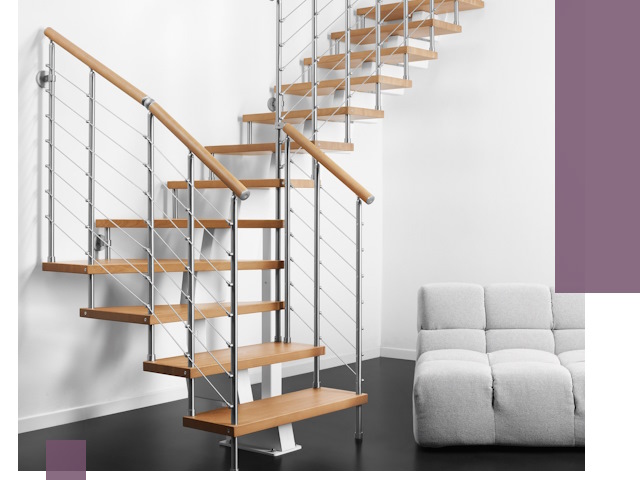 Модульные лестницы под ключ в Шахтах — монтаж и изготовление