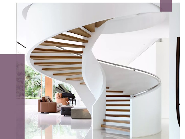 Винтовые лестницы в Шахтах под ключ от 51552 руб. | ПРОЛЁТ-Шхт