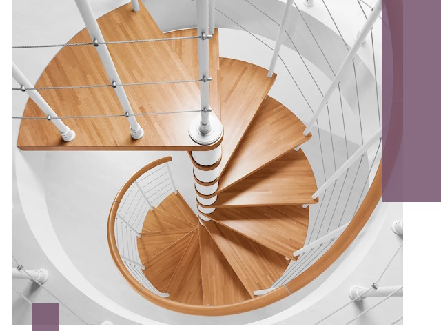 Изготовление винтовых лестниц под ключ в Шахтах