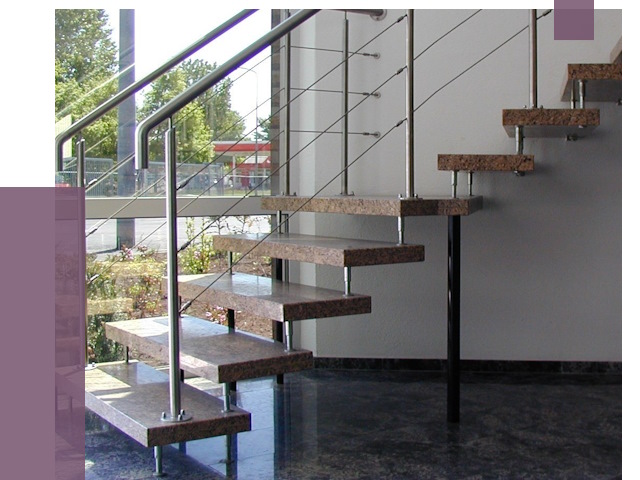 Лестницы на больцах в Шахтах от 8465 руб. под ключ | ПРОЛЁТ-Шхт