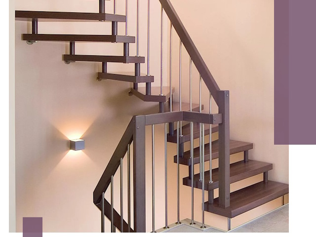 Изготовление лестниц на больцах в Шахтах под ключ