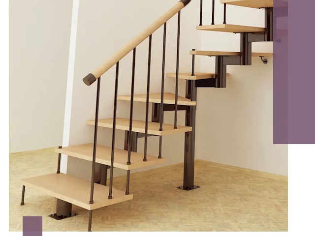 Монтаж лестниц на больцах в Шахтах — быстро и надежно