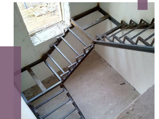 Монтаж лестниц на металлокаркасе в Шахтах от 13566 руб. — ПРОЛЁТ-Шхт