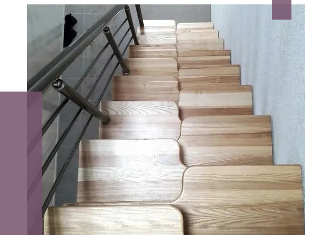 Лестницы гусиный шаг в Шахтах от 13838 руб. под ключ | ПРОЛЁТ-Шхт