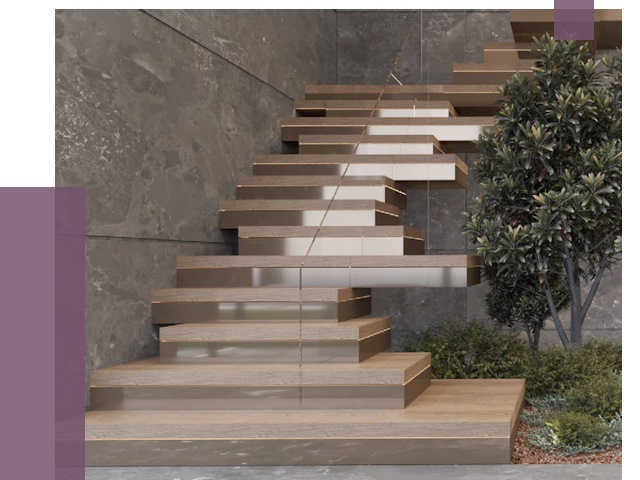 Современные лестницы в Шахтах от 14652 руб. | ПРОЛЁТ-Шхт