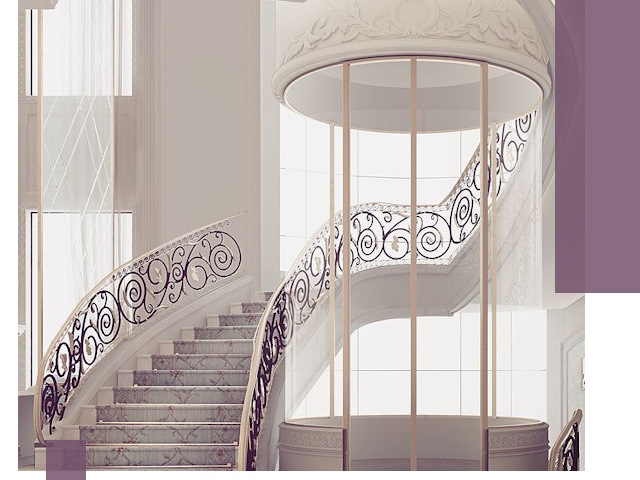 Элитные лестницы на заказ высокого класса в Шахтах