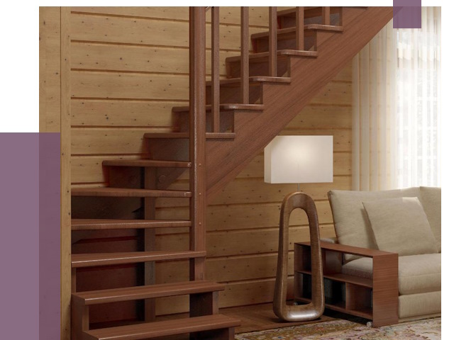 Лестницы эконом класса в Шахтах от 19373 руб. бюджетные решения