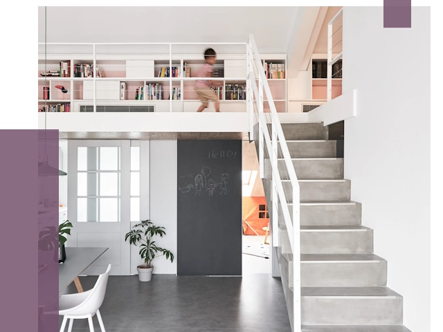 Лестницы для двухуровневой квартиры в Шахтах от 187214 руб. | ПРОЛЁТ-Шхт