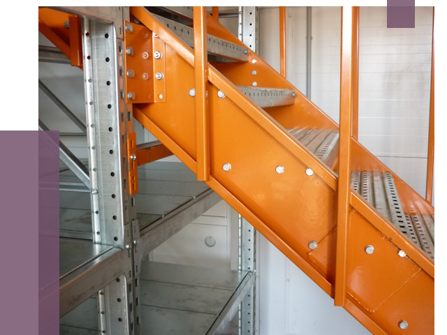 Лестницы для склада в Шахтах от 81398 руб. — решения | ПРОЛЁТ-Шхт