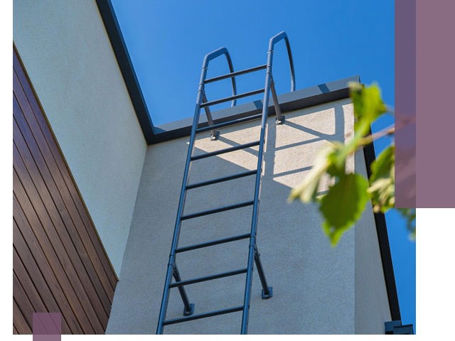 Лестницы на крышу в Шахтах — изготовление, монтаж, демонтаж