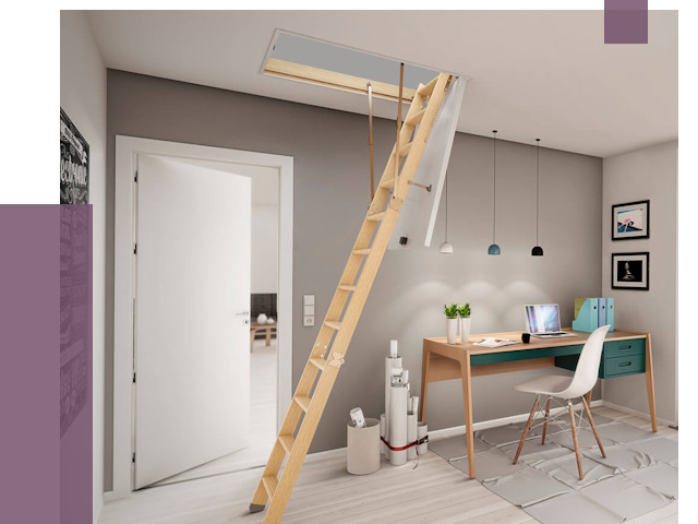 Чердачные лестницы в Шахтах — от 15466 руб. | ПРОЛЁТ-Шхт