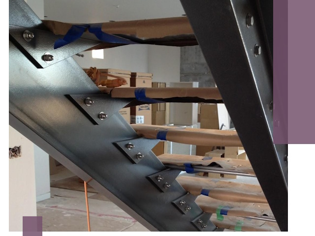 Усиление лестничных конструкций и усиление опор в Шахтах