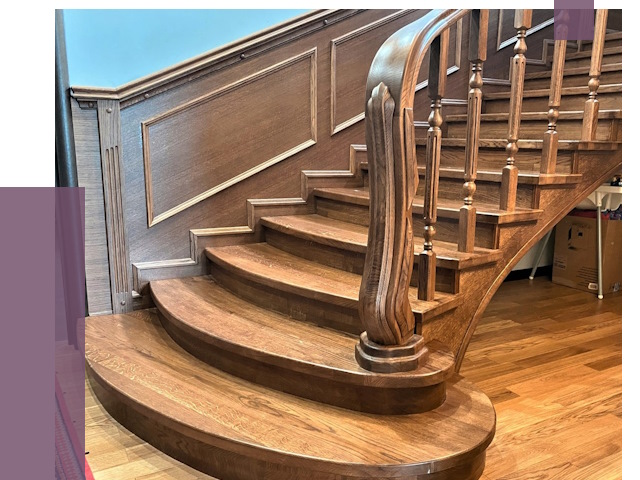 Дубовые лестницы под ключ в Шахтах от 187214 руб. — ПРОЛЁТ-Шхт