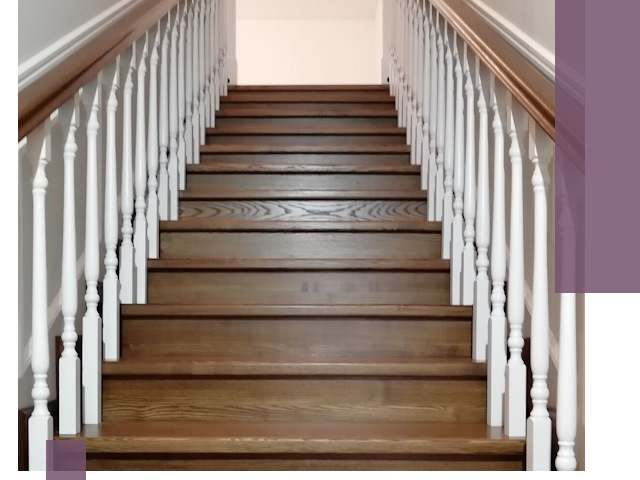 Лестницы из ясеня на заказ в Шахтах — изготовление и монтаж