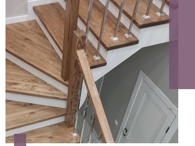 Обшивка металлических лестниц под ключ в Шахтах