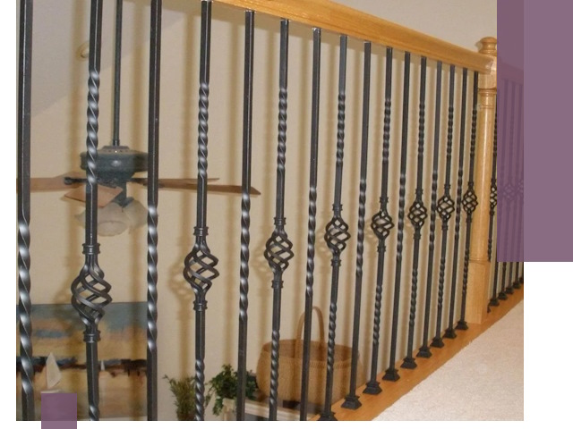 Изготовление и монтаж кованных перил в Шахтах под ключ