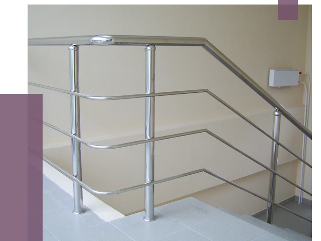 Алюминиевые перила в Шахтах от 6729 руб. под ключ | ПРОЛЁТ-Шхт