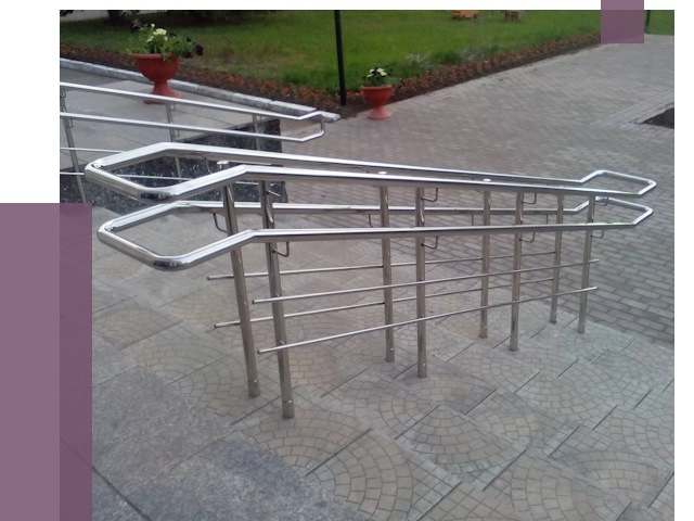 Перила для инвалидов в Шахтах от 8053 руб. под ключ | ПРОЛЁТ-Шхт