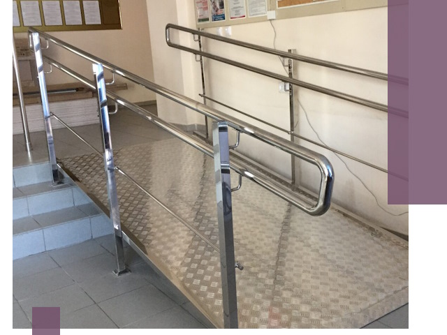 Перила для инвалидов в Шахтах — надежные поручни и ограждения
