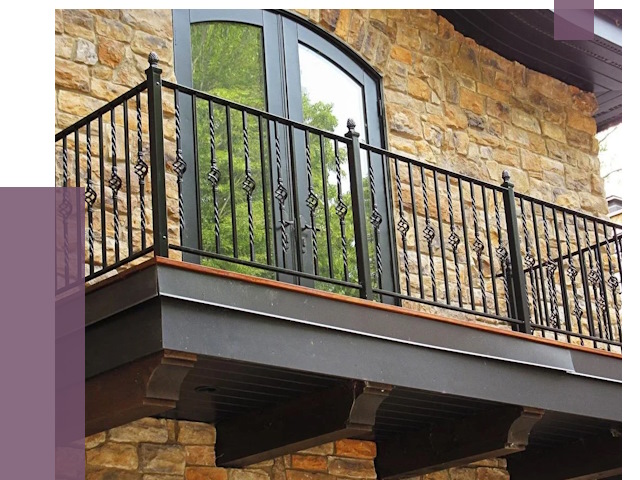 Балконные ограждения в Шахтах от 8520 руб. — купить | ПРОЛЁТ-Шхт