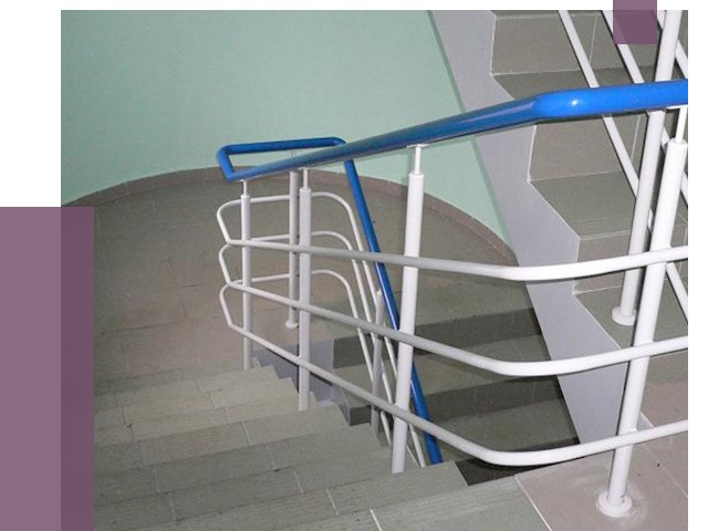 Перила в подъезде в Шахтах — установка и замена от 7868 руб. | ПРОЛЁТ-Шхт