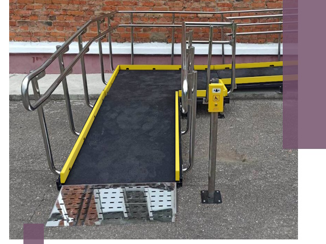 Изготовление наклонных пандусов для инвалидов в Шахтах