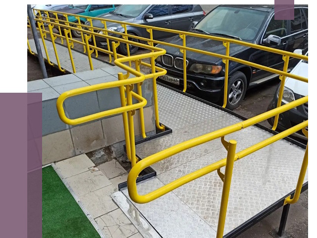 Стационарные пандусы в Шахтах от 13024 руб. | ПРОЛЁТ-Шхт