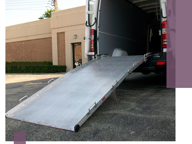 Мобильные пандусы в Шахтах — производство, монтаж и аренда