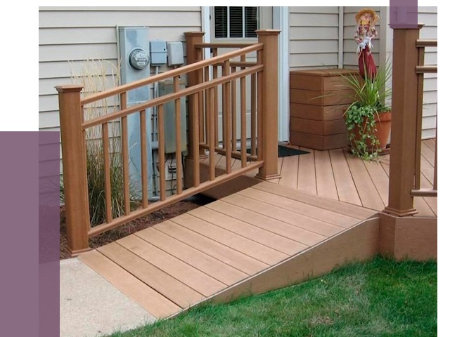 Пандус на крыльцо в Шахтах под ключ от 8248 руб.