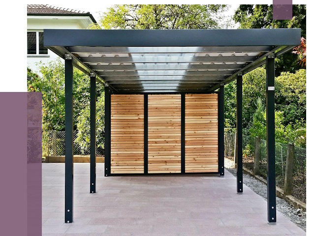 Отдельно стоящие навесы во дворе в Шахтах от 85196 руб. | ПРОЛЁТ-Шхт