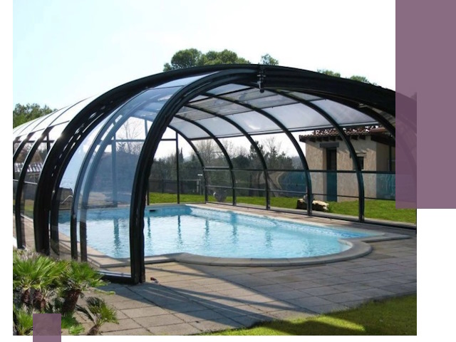 Навесы для бассейна в Шахтах: изготовление и монтаж под ключ