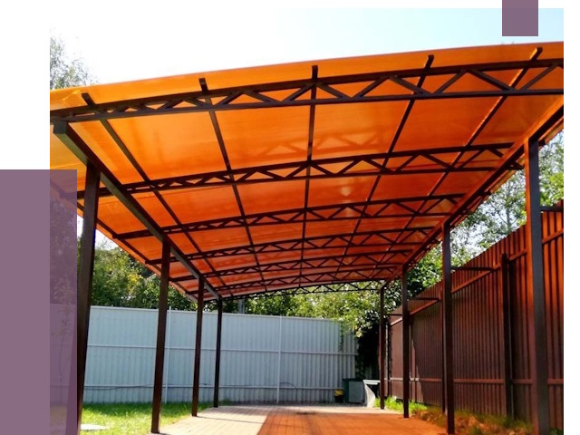 Односкатные навесы под ключ в Шахтах от 13946 руб. 