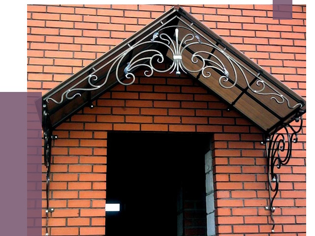 Металлические козырьки в Шахтах от 11341 руб. 