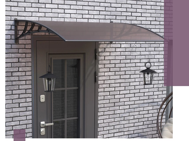 Недорогие козырьки и навесы под ключ в Шахтах