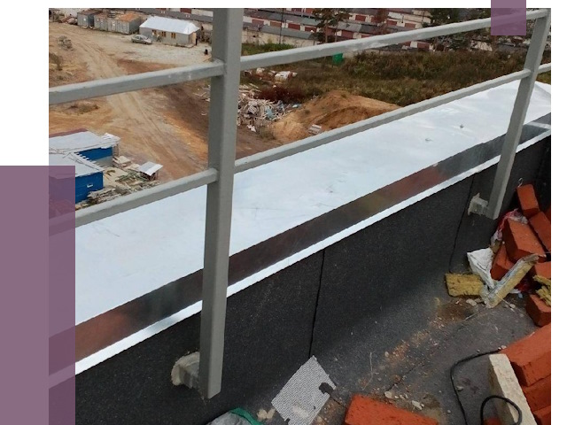 Монтаж парапетов в Шахтах от 4558 руб.  | ПРОЛЁТ-Шхт