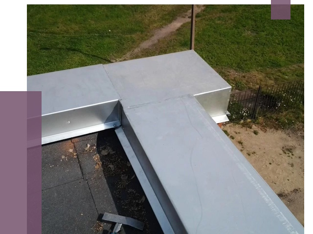 Оцинкованные парапеты в Шахтах от 8520 руб.  | ПРОЛЁТ-Шхт