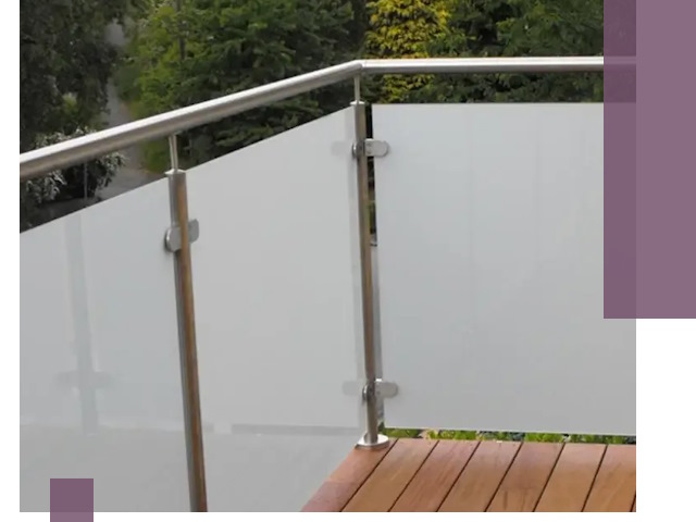 Алюминиевые парапеты для балконов и террас в Шахтах