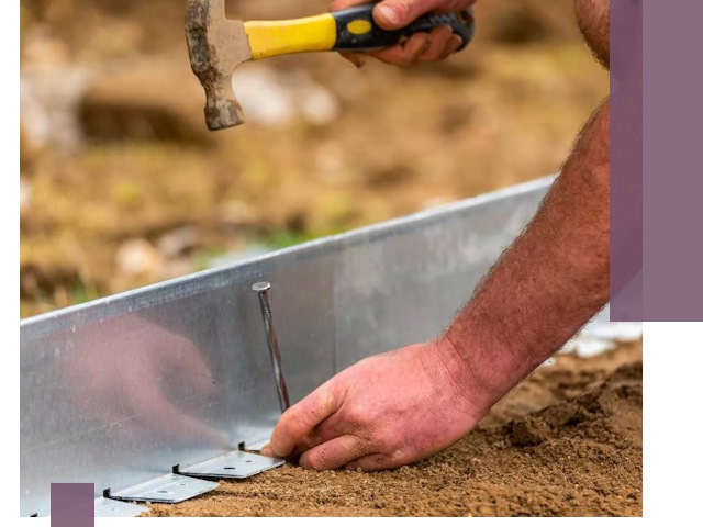 Монтаж металлических бордюров в Шахтах быстро и качественно