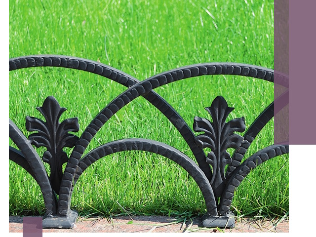 Декоративные металлические бордюры под ключ в Шахтах