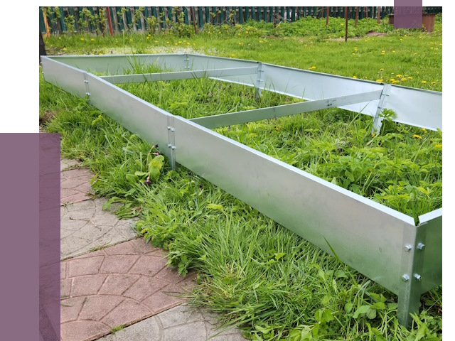 Металлические бордюры для грядок в Шахтах от 1899 руб. 