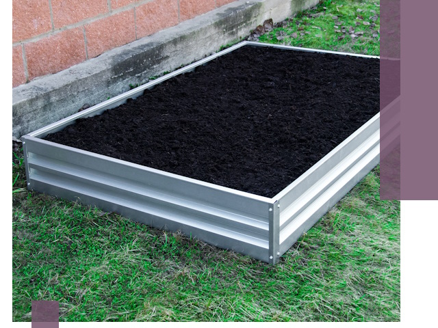 Металлические бордюры для грядок в Шахтах: прочность и аккуратность