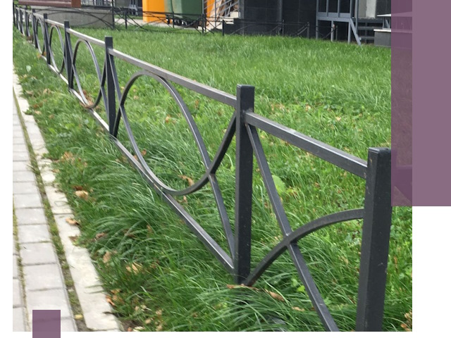 Газонные ограждения из металла в Шахтах — монтаж и продажа