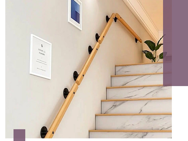 Поручни металлические и деревянные под ключ в Шахтах